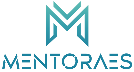Logo MENTORAES, empresa de coaching ejecutivo empresarial y mentoring de crecimiento en Barcelona.