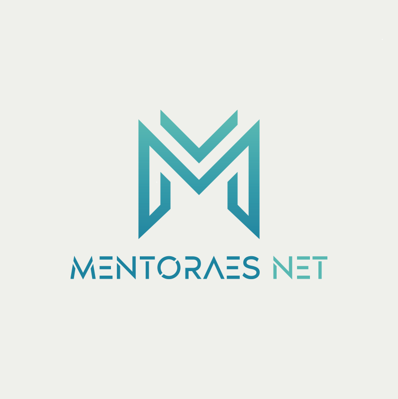 Logo MENTORAES en verde, empresa de coaching ejecutivo y mentoring de crecimiento en Barcelona.